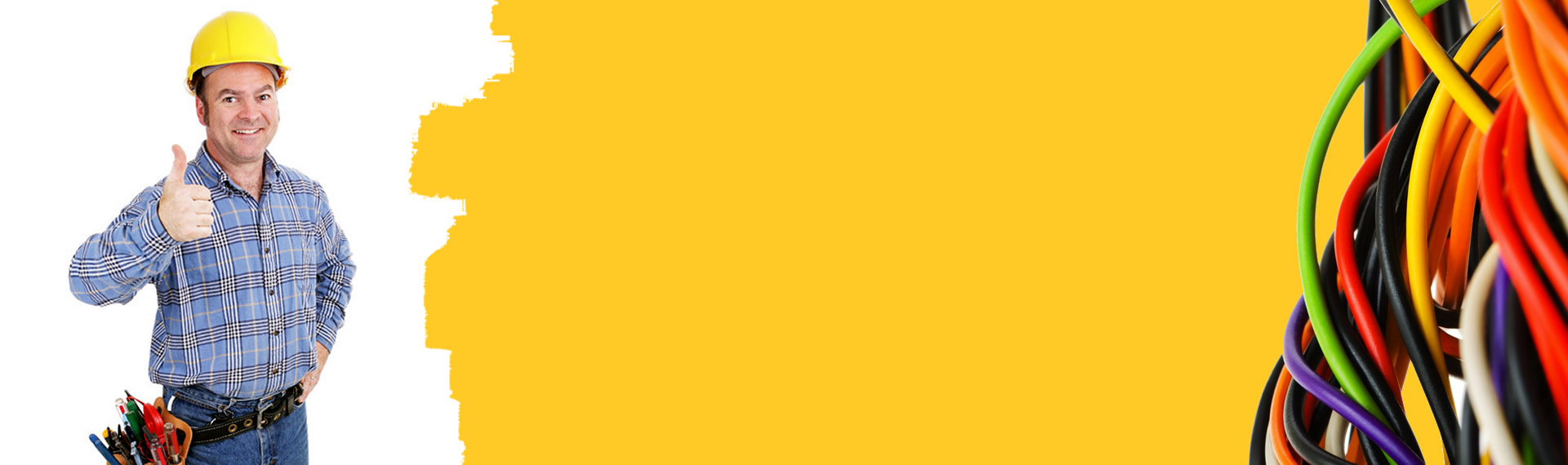 Banner material eléctrico